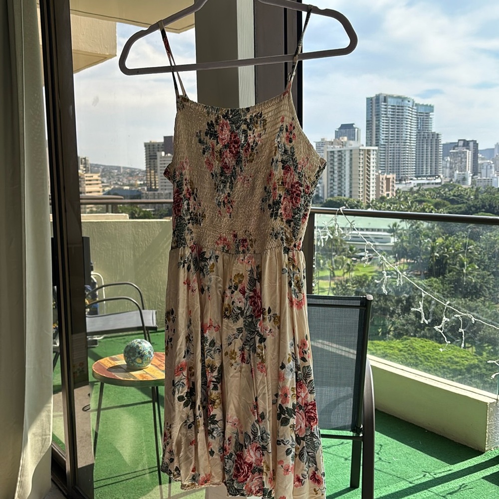 Angie floral dress